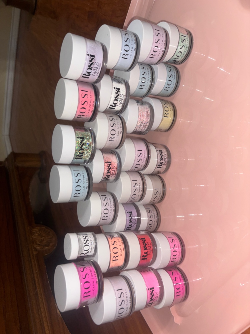 Rossi Glam Powder Nail Dipping Powders - Assorted Pastel & Glitter